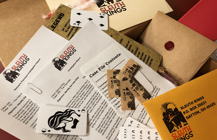 Slueth Kings - A Solve a Mystery Subscription Box