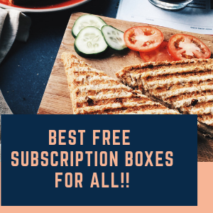 Best Free Subscription Boxes 2019