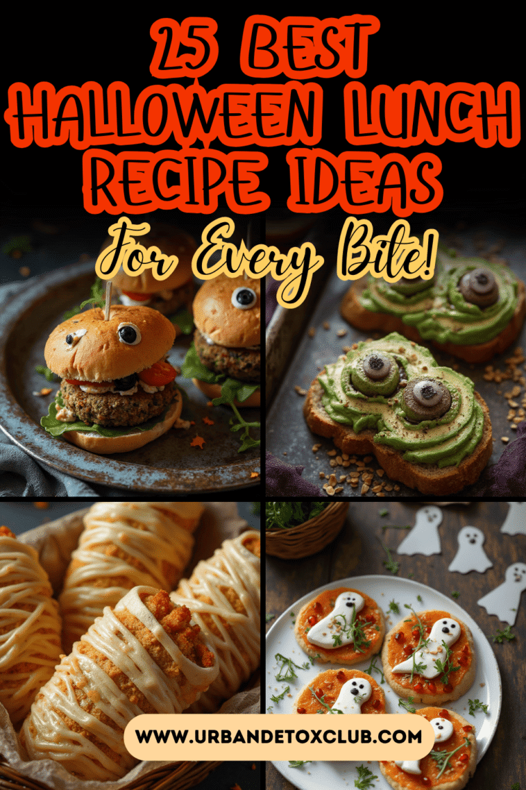 25 Best Halloween Lunch Recipe Ideas for a Festive Bite