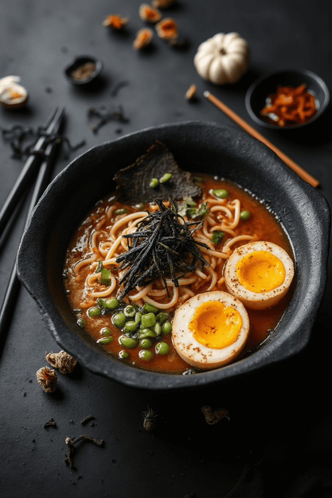 Black Garlic Miso Ramen