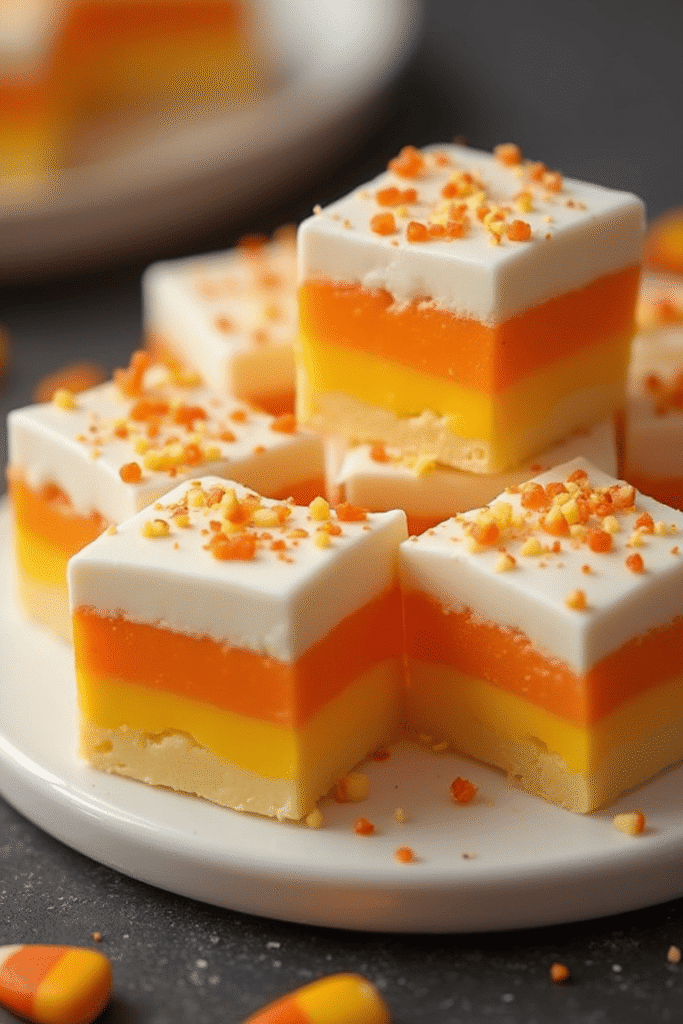 Candy Corn Fudge