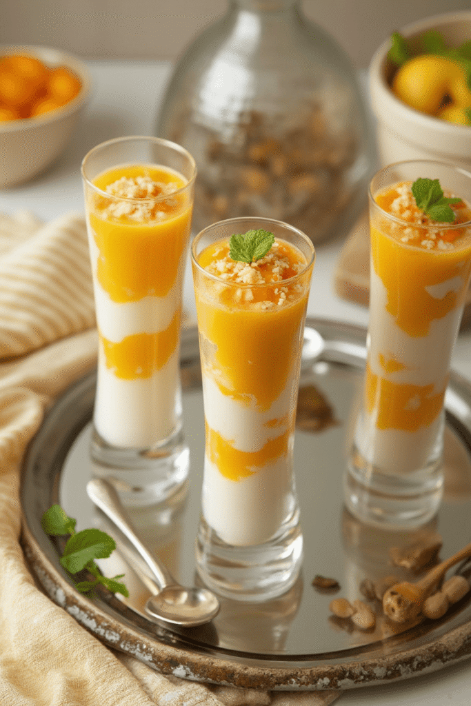 Candy Corn Parfaits