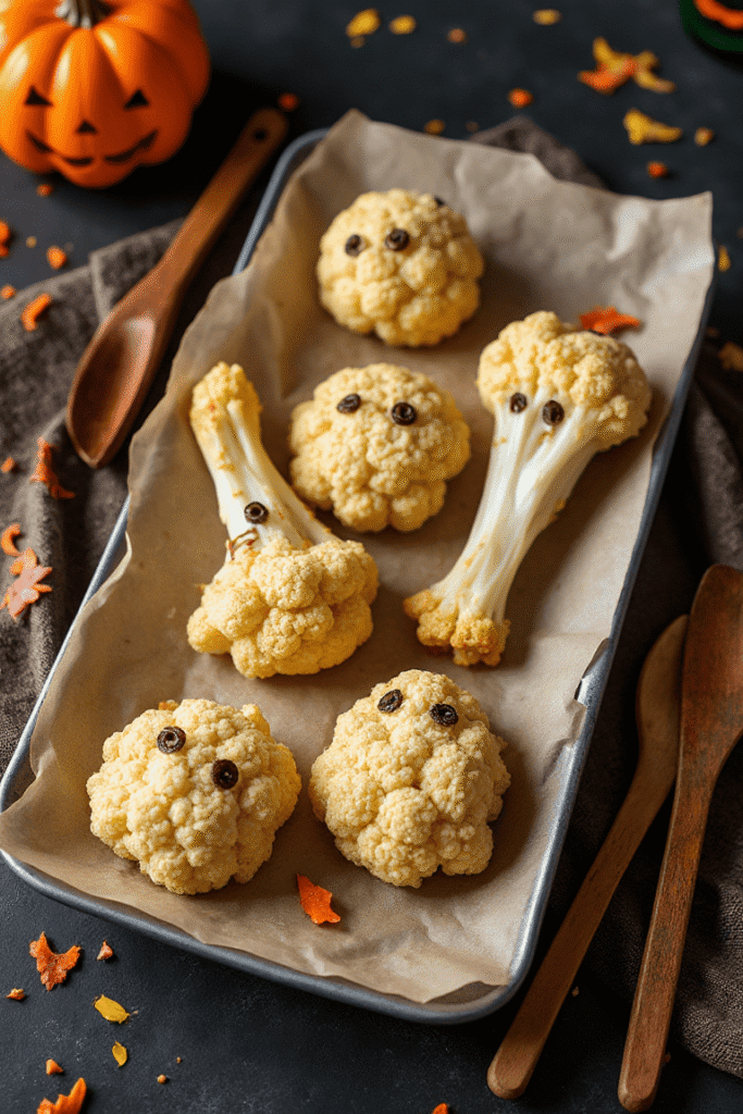 Cauliflower Ghost Poppers