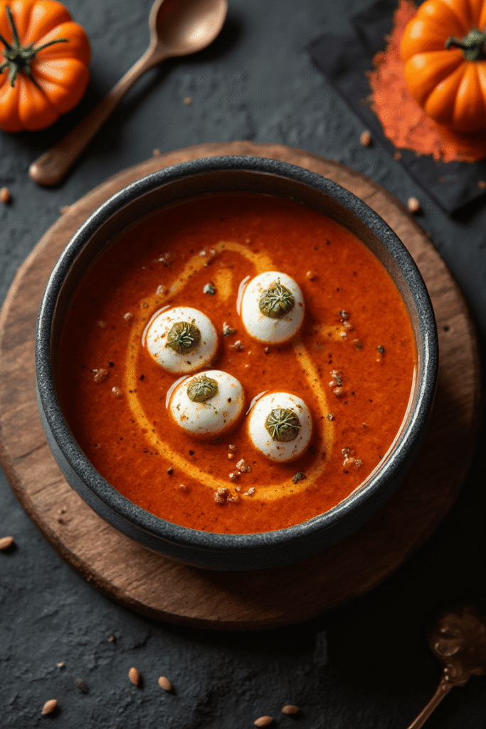 Eyeball Lentil Soup
