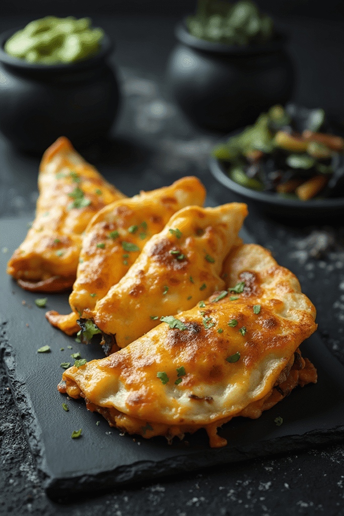 Ghost Veggie Quesadillas