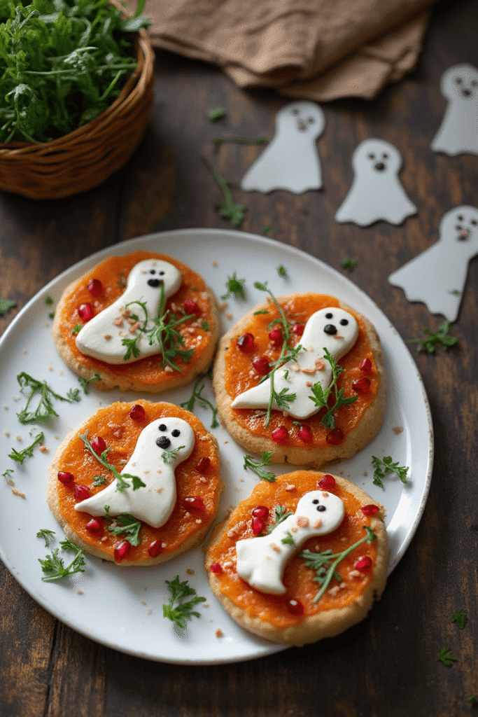 Ghostly Butternut Flatbreads