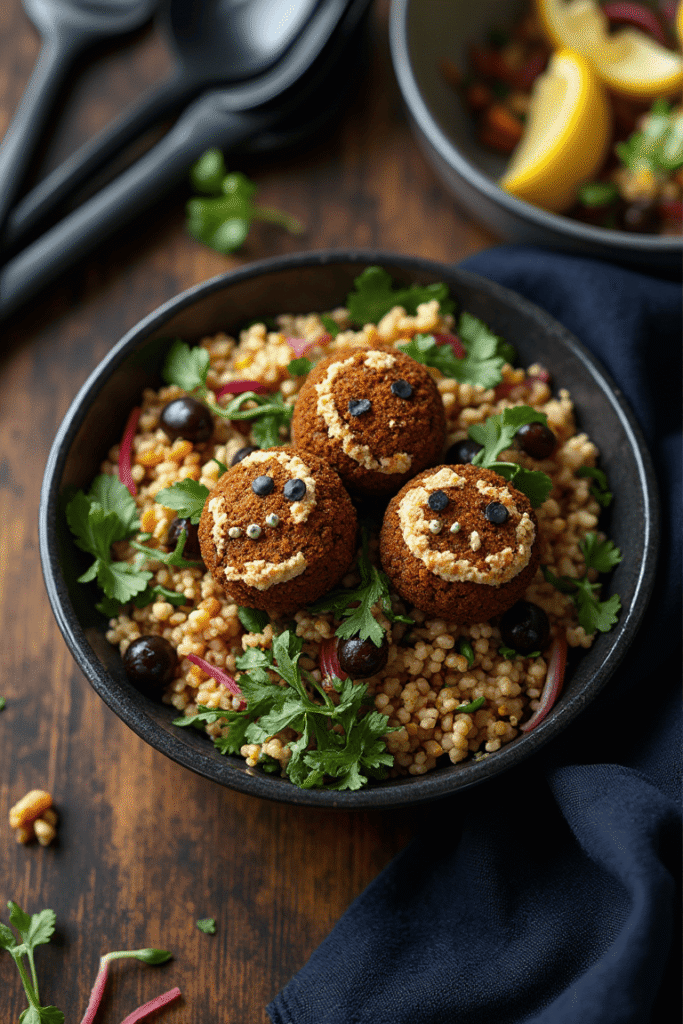 Ghoulface Falafel Bowls