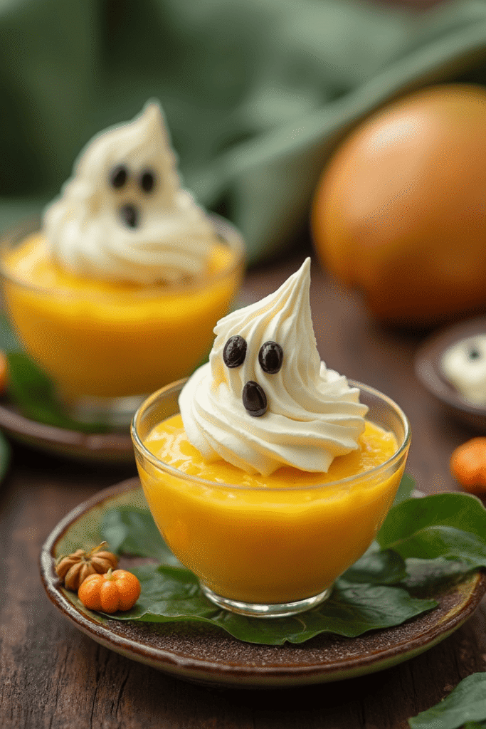 Mango Ghost Pudding