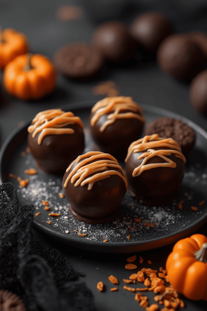 Midnight Oreo Truffle Bites