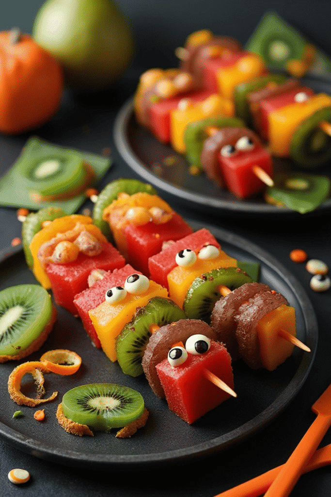 Monster Melon Skewers