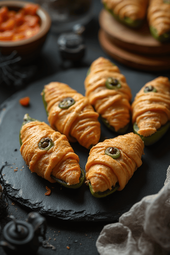 Mummy Jalapeño Wraps