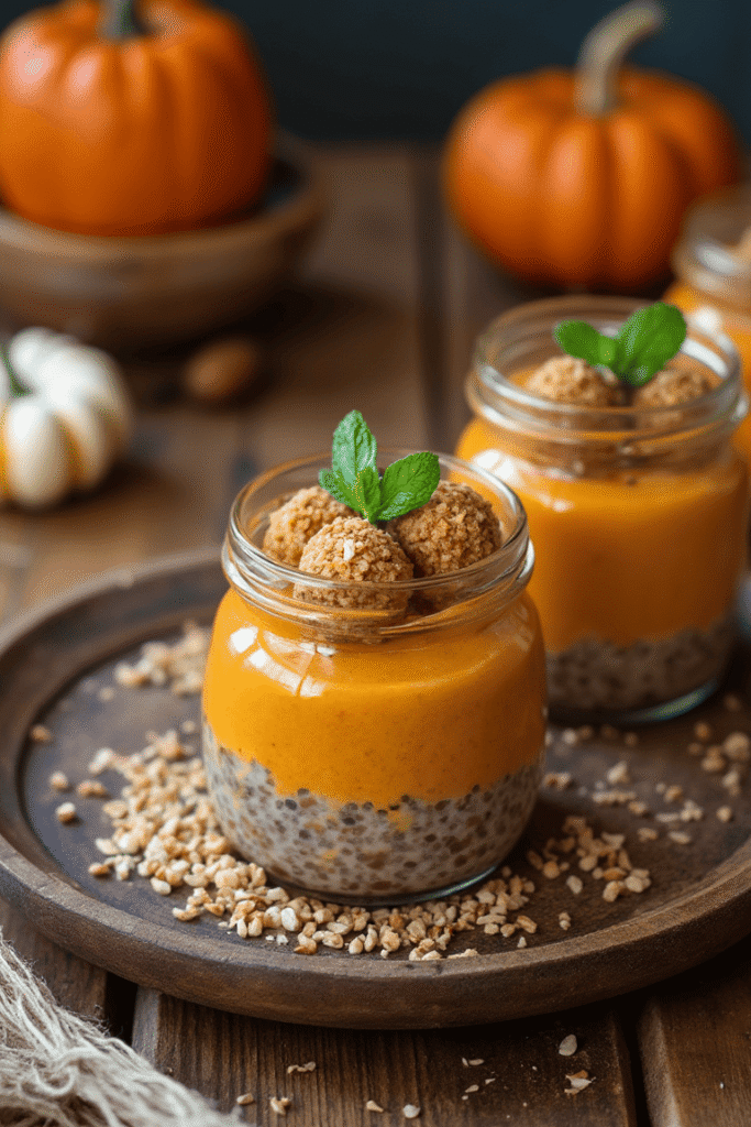 Pumpkin Patch Chia Cups