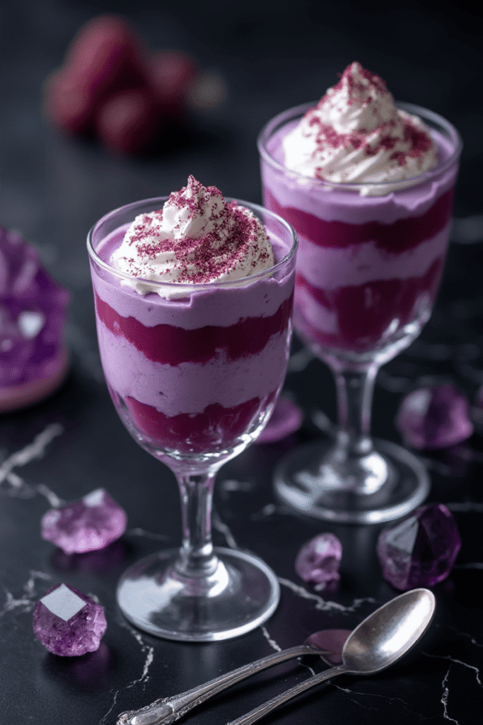 Purple Potion Parfaits