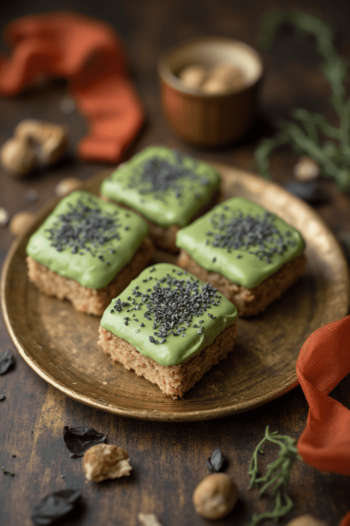 Spooky Rose Pistachio Tiles