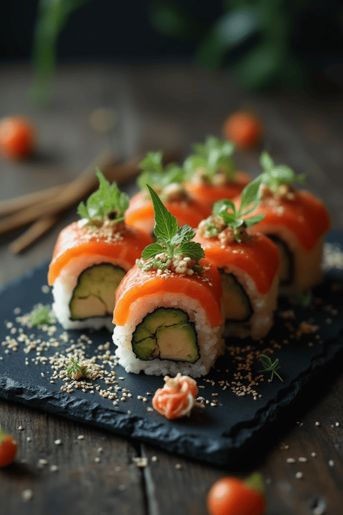 Spooky Sushi Stack