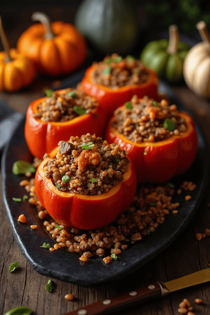 Stuffed Monster Bell Peppers