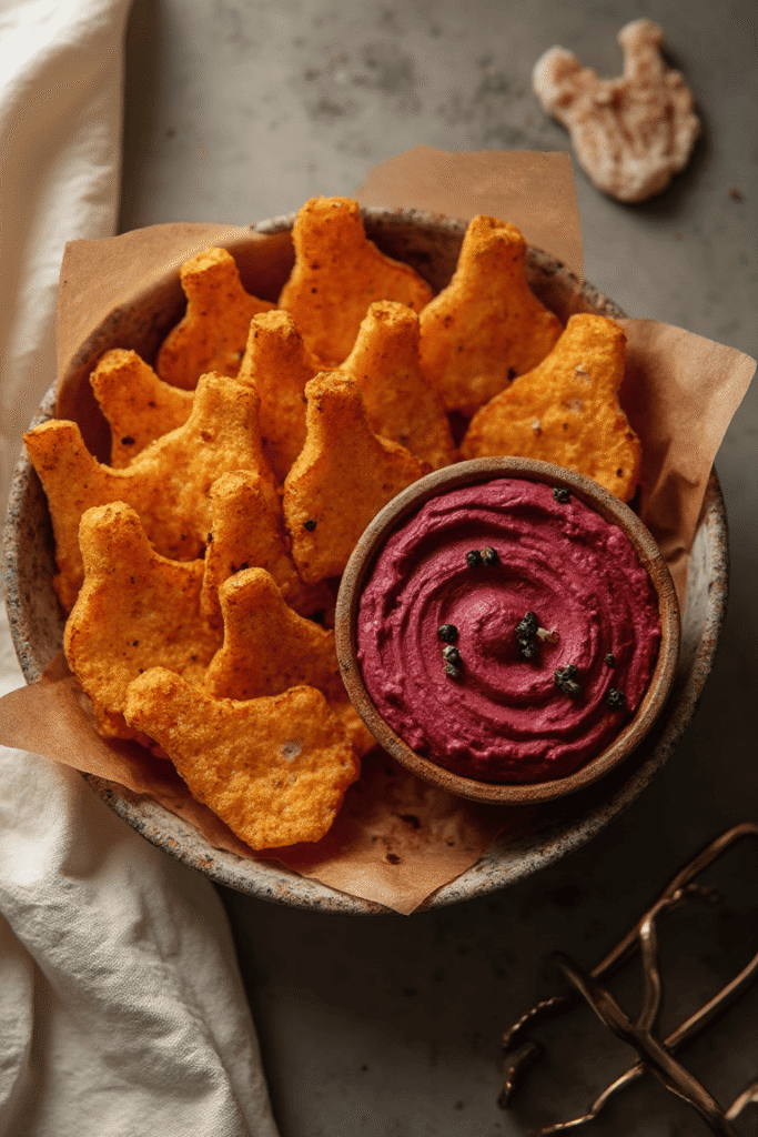 Sweet Potato Ghost Chips