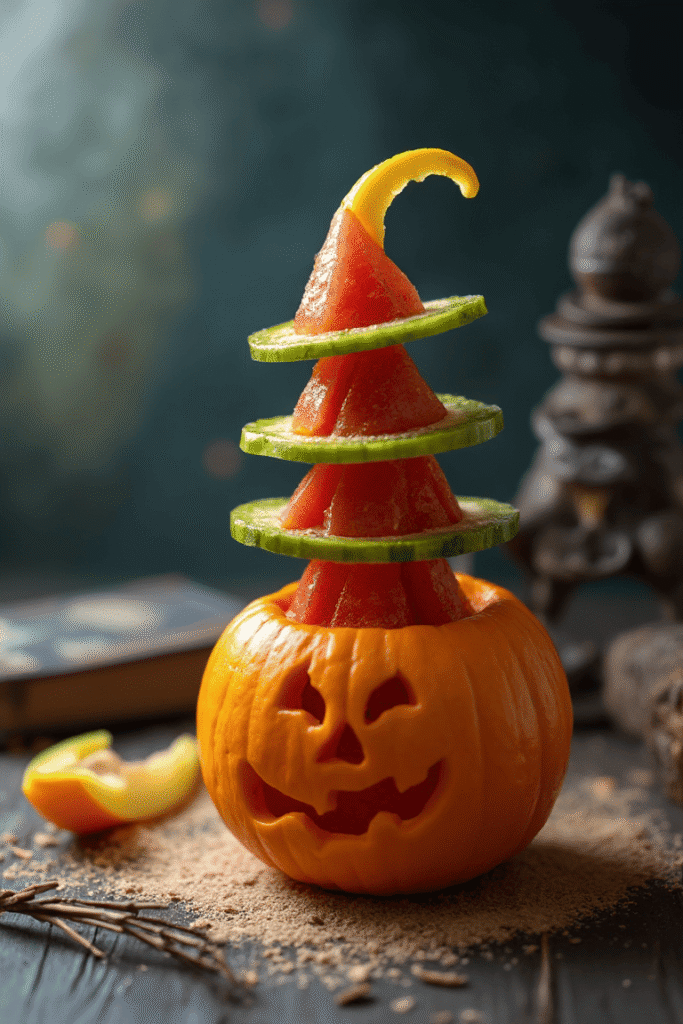 Witch Hat Melon Pops