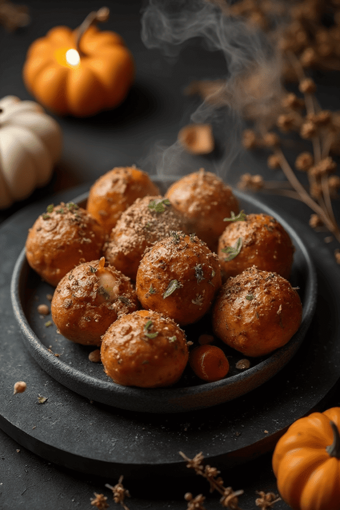 Witch's Cauldron Cheese Bombs