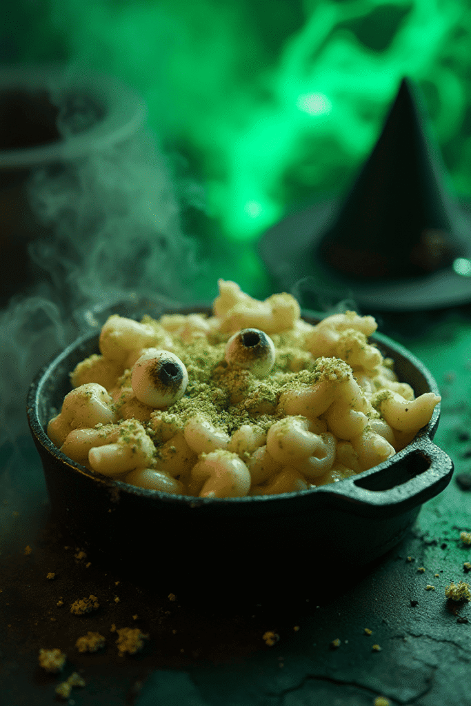 Witch’s Cauldron Mac and Cheese