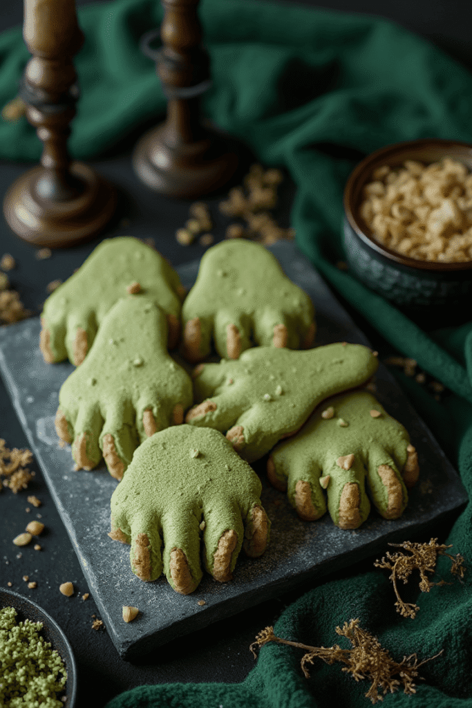 Witch’s Matcha Fingers