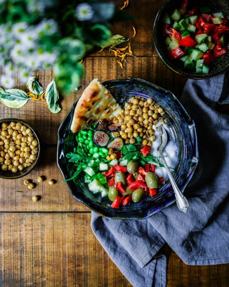 Weekly Meal Plan for Weight Loss Portion Controlled Salad Bowl with Protein