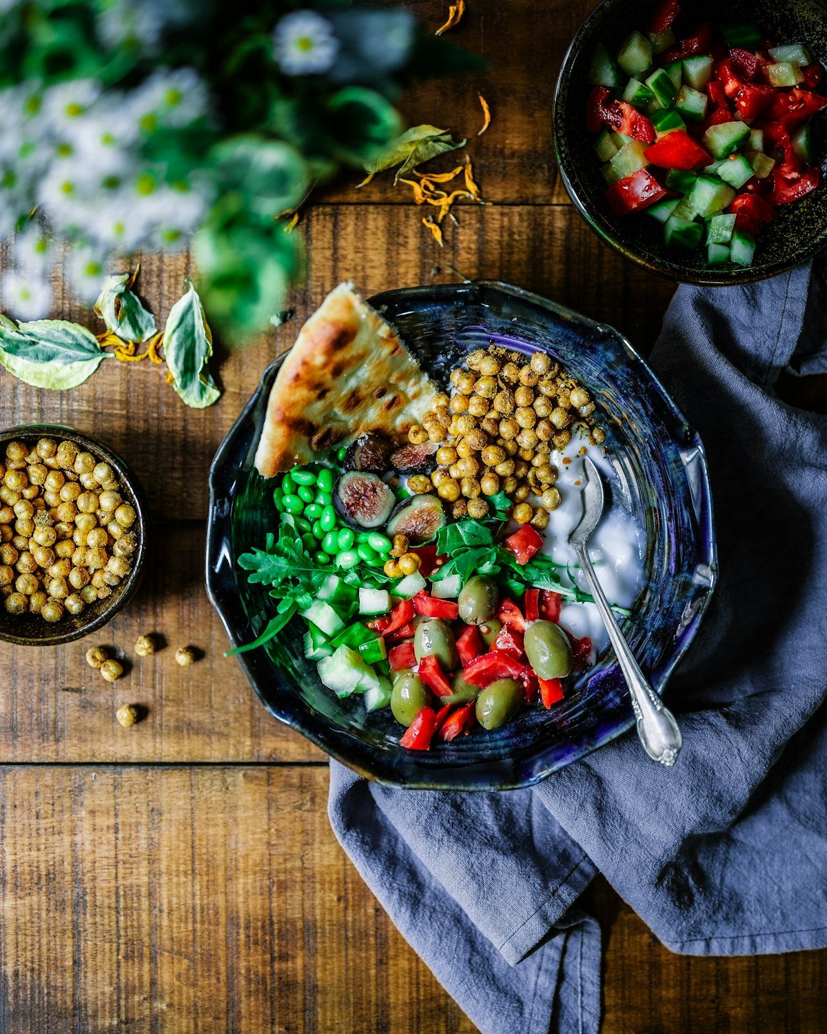 Burrito Bowl with Beef, Avocado and Black Beans