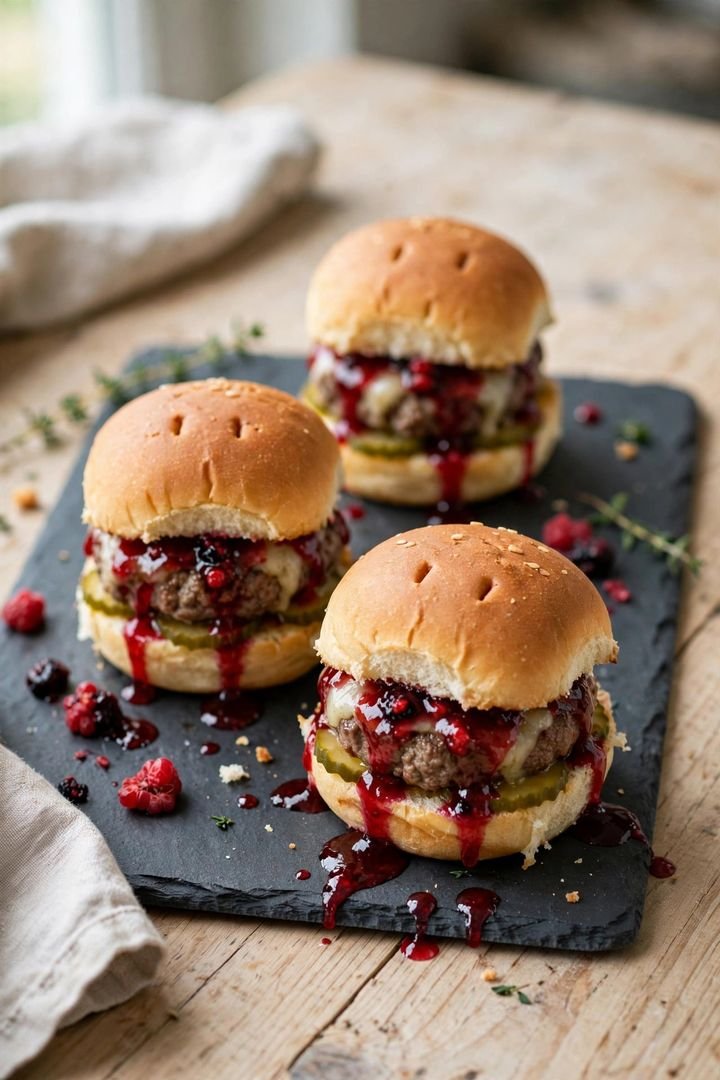 20 Best Halloween Dinner Ideas: Vampire Bite Sliders
