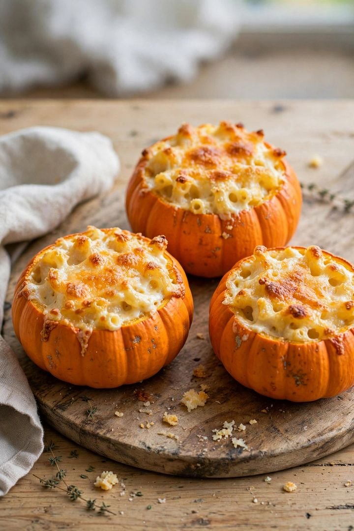 20 Best Halloween Dinner Ideas: Pumpkin Patch Mac and Cheese